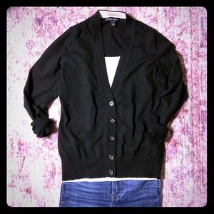 Classic Black BR Cardigan